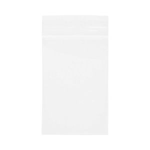 2PE23 2 Mil Polyethylene Zipper Bag – 2” x 3”