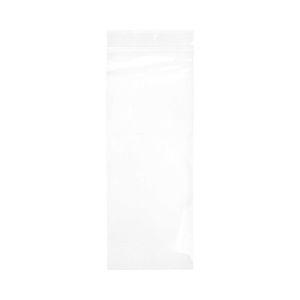 2PE38 2 Mil Polyethylene Zipper Bag – 3” x 8”