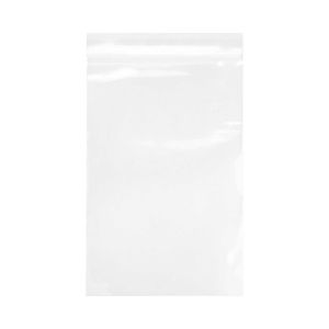 6PE35 6 Mil Polyethylene Zipper Bag – 3” x 5”