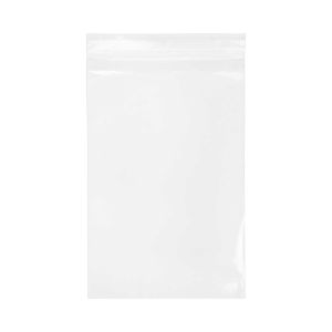 6PE58 6 Mil Polyethylene Zipper Bag – 5” x 8”