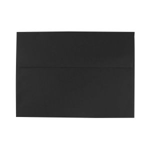 E102 Black Premium Vellum Envelope – 5 ¼” x 7 ¼”