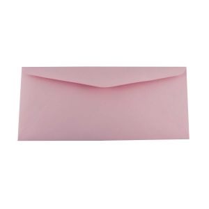 E10930P Ashley #10 Envelope – Pink Wove - 4 ⅛” x 9 ½”