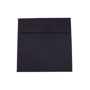 E182 Black Premium Square Vellum Envelope – 5” x 5”