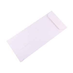 E2C0 Linen Texture Envelopes 70# White - #10 Policy 4 1/8