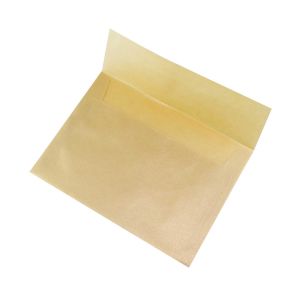 E301 Gold Translucent Vellum A7 Envelope 30# - 5 1/4