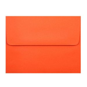 E5010 Ashley A7 Envelope – Pumpkin Orange – 5 ¼” x 7 ¼”