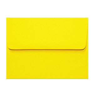 E5018 Ashley A7 Envelope – Lemon Yellow – 5 ¼” x 7 ¼”