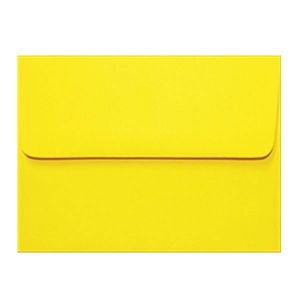 E5111 Ashley A6 Envelope – Sunshine Yellow – 4 ¾” x 6 ½”