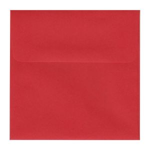 E5809 Ashley Square Envelope – Holiday Red – 5” x 5”