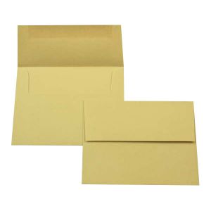 EC011 Basis A7 Envelope – Golden Green – 5 ¼” x 7 ¼”