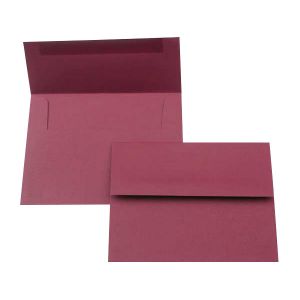EC013 Basis A7 Envelope – Burgundy – 5 ¼” x 7 ¼”