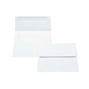 EF10 Mohawk 100% Recycled White A6 Envelopes – 4 ¾” x 6 ½”