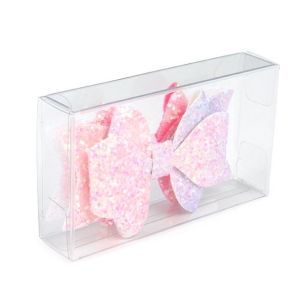 FB36R Recyclable Crystal Clear Folding Boxes - 2 1/8