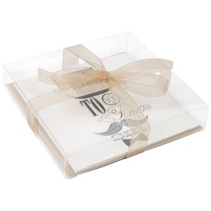 FB47 Crystal Clear Boxes – 5 1/8” x 5 1/16” x 1”