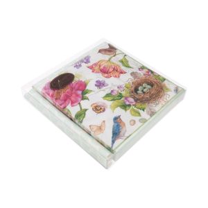 FB70 Crystal Clear Boxes – 7 1/8” x 7 1/16” x 1”