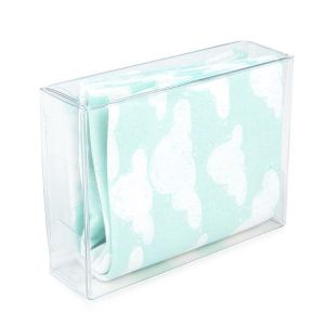 FPB172R Recyclable Crystal Clear Folding Boxes - 2 5/8