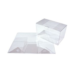 FPLB174 Crystal Clear Pop-N-Lock Boxes – 7” x 4” x 4”