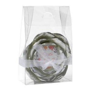 FS280 Large Clear Tapered Tote Box – 4 ½” x 2” x 7”