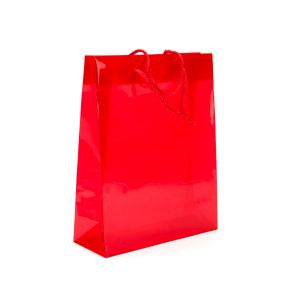 G8RD1  Large Gift Bag Red Glossy - 8 5/8