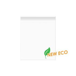 GC6B2 Premium Eco Clear Flap Seal Bags – 5 ⅛” x 6 ¾”