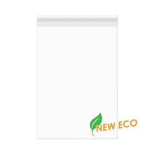 GC6H9 Premium Eco Clear Flap Seal Bags – 6 ½” x 9”