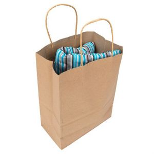 GMB5 Kraft Paper Merchandise Handle Bags - 8 1/4