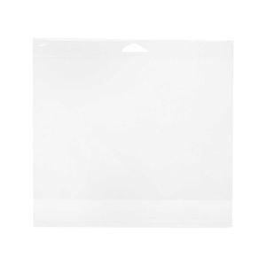 HB118XL Crystal Clear Hanging Bags Flap Seal –11 7/16” x 8 ¾”