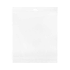 HB12X12 Crystal Clear Hanging Bags Flap Seal –12 ½” x 12 3/8”
