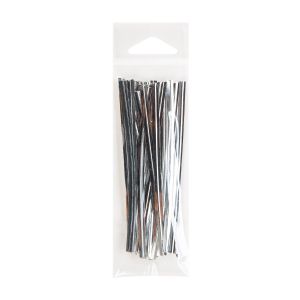 HB1X5 Crystal Clear Hanging Bags Flap Seal – 1 ¾” x 5”