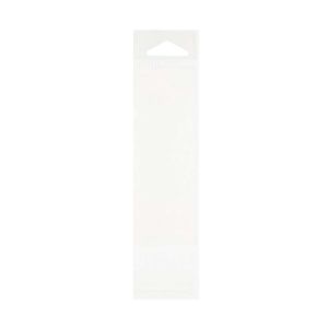 HB1X8XL Crystal Clear Hanging Bags Flap Seal – 1 ¾” x 8”
