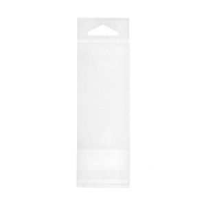 HB2X4 Crystal Clear Hanging Bags Flap Seal – 2 ¾” x 4 ¾”