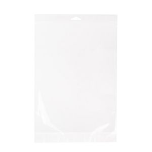 HB9SM Crystal Clear Hanging Bags Flap Seal –9 ¼” x 12 ¼”