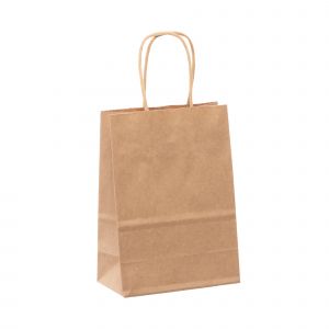 KPHB0519 Kraft Paper Handle Bags - 5