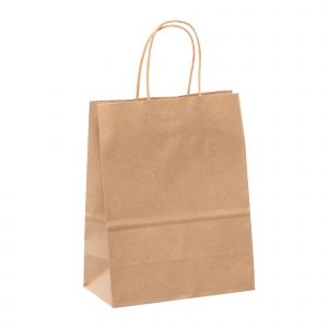 KPHB0819 Kraft Paper Handle Bags - 8