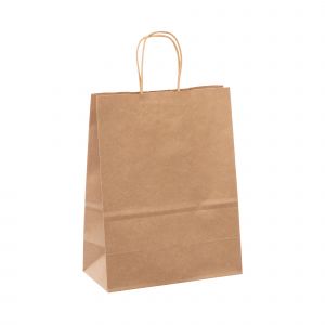 KPHB1019 Kraft Paper Handle Bags - 10