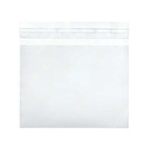 LB45 Laminated Crystal Clear Flap Seal Bags -  5 7/8