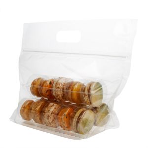 MBG6 Macaron Zip Handle Bag Set holds 15 cookies - 11