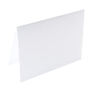 P200 White Linen Flat Panel Cover Stock 80# – 5 1/8” x 7 ¼”