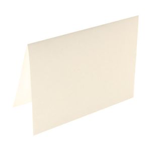 P201 Cream Linen Flat Panel Cover Stock 80# – 5 1/8” x 7 ¼”