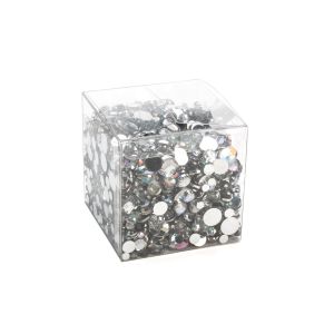 PLB58 Crystal Clear Pop-N-Lock Boxes – 3” x 3” x 3”