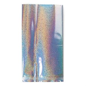 SVP35HHG Glitter Holographic Premium Metallized Heat Seal Bags 2.6 Mil - 3