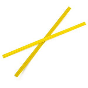 TT4Y Yellow Paper Twist Tie - 4