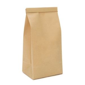 TTB1K Kraft Tin Tie Bag - 3 3/8