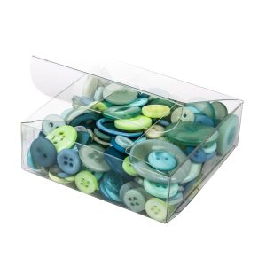 VB297 Crystal Clear Value Boxes – 3” x 3” x 1”