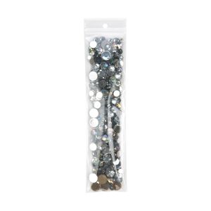 Z3R28 3 Mil Crystal Clear Zip Bags – 2” x 8” (Round Hang Hole)