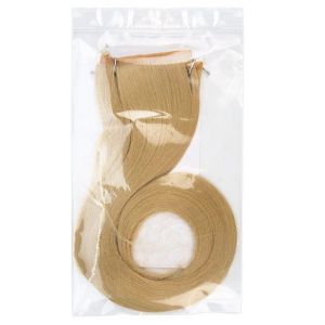 Z4R610 4 Mil Crystal Clear Zip Bags – 6” x 10” (Round Hang Hole)