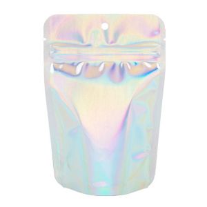 ZBGH2 Holographic Stand Up Zipper Pouch - 4