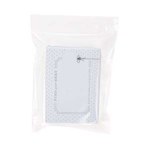 ZC45 2 Mil Crystal Clear Zip Bags – 4” x 5”