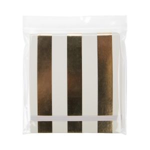 ZC55V 2 Mil Crystal Clear Zip Bags – 5” x 5” (With Vent Hole)