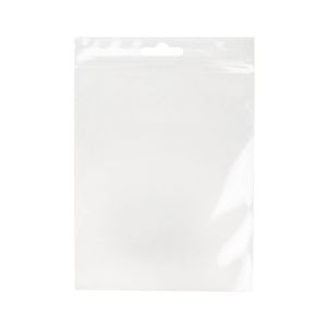 ZE45 2 Mil Crystal Clear Zip Bags – 4” x 5” (Euro Hang Hole)